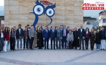 Milletvekili Şahin ve Rektör Kırışık öğrencilerle buluştu