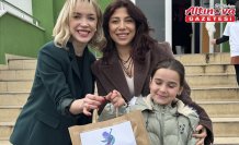 Samsun'da kırsal kesimde yaşayan çocuklara bayramlık hediye edildi