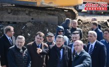 Trabzon Büyükşehir Belediye Başkanı Genç, Uzunkum Yaşam Alanı'nın yapılacağı bölgeyi inceledi