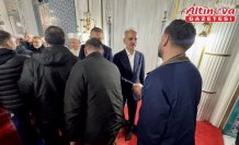 Ulaştırma ve Altyapı Bakanı Uraloğlu, bayram namazını Trabzon'da kıldı