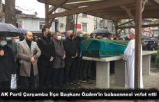 AK Parti Çarşamba İlçe Başkanı Özden'in babaannesi vefat etti