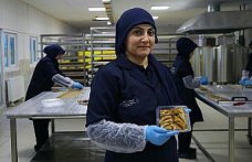 Bayburt'taki pestil ve köme tesisi kadınlara ekmek kapısı oldu