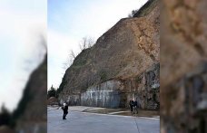 Akaryakıt istasyonunda 3 kişinin öldüğü heyelanla ilgili olay yerinde keşif yapıldı