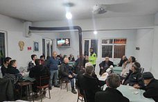 Alaçam'da jandarma trafik ekiplerinden sürücülere eğitim