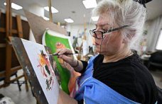 ABD'de yarım kalan resim hayalini, kilometrelerce uzakta Türkiye’de gerçeğe dönüştürdü