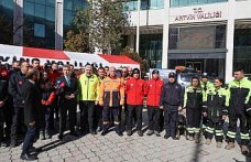 Artvin'de deprem ve afetler hakkında bilgilendirme etkinliği yapıldı