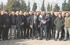 Bafra'da çeltik üreticileri taliplerini dile getirdi