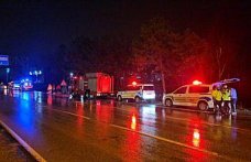 Çorum'da şarampole devrilen otomobilin sürücüsü yaralandı