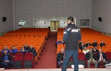 Havza Belediyesi personeline sivil savunma eğitimi verildi