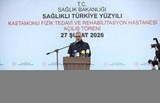 Sağlık Bakanı Memişoğlu, Kastamonu'da hastane açılışında konuştu