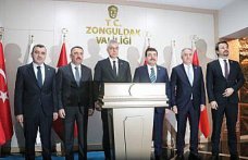 Sağlık Bakanı Memişoğlu, Zonguldak Valiliği ziyaretinde konuştu: