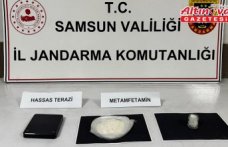 Samsun'da kümese saklanmış sentetik uyuşturucu ele geçirildi