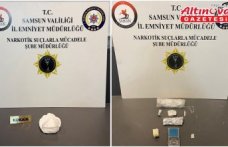 Samsun'da uyuşturucu operasyonunda 2 zanlı yakalandı