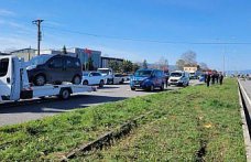 Samsun'da iki aracın çarptığı yaya hayatını kaybetti