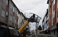 Vezirköprü'de “örnek sokak“ ramazana özel süslendi