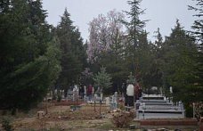 Dodurga'da mezarlıklarda arife günü yoğunluğu yaşandı