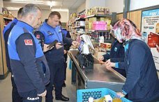 Havza'da zabıta ekipleri etiket ve hijyen denetimi yaptı