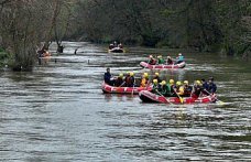 Melen Çayı'nda rafting sezonu açıldı