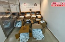 Samsun'da 421 bin 120 uyuşturucu hap ele geçirildi