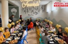 Samsun'da miniklerden tekne orucu iftarı