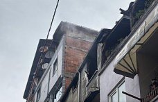 Samsun'da bir evin çatısında çıkan yangın söndürüldü