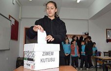 Samsun'da öğrenciler “zimem defteri“ geleneğini yaşattı