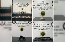 Samsun'da uyuşturucu operasyonlarında 10 zanlı yakalandı