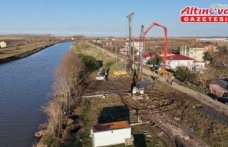 Terme'de iki mahalleyi bağlayacak köprü için çalışmalara başlandı