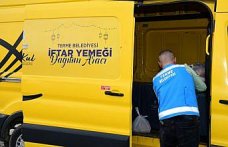 Terme Belediyesi ramazan ayında ihtiyaç sahiplerine sıcak yemek ulaştırıyor
