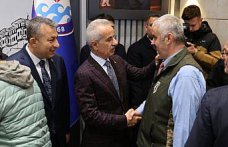 Ulaştırma ve Altyapı Bakanı Uraloğlu, Trabzon'da bayramlaşma töreninde konuştu: