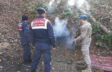 Zonguldak'ta ruhsatsız işletilen 9 maden ocağı imha edildi