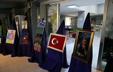 Tokat'ta otizmli çocukların yaptığı resimler sergilendi