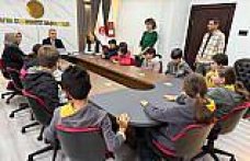 Bafra'da öğrenciler Adalet Sarayı'nın işleyişini yerinde gördü