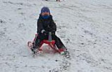 Samsun'un yüksek kesimlerinde kar etkili oldu