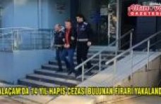 Samsun'da 14 yıl hapis cezası bulunan firari yakalandı