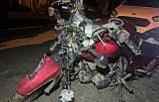 Bafra'da çarptığı yayayı darbeden motosiklet sürücüsü tutuklandı