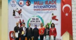 Milli İrade Uluslararası Wushu Şampiyonası Sona Erdi