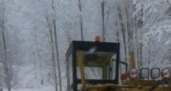 19 Mayıs Belediyesi; Kar Yağışı Olan Yollarda Çalışma Yürüttü