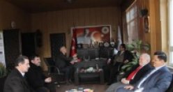 BAFRA KAYMAKAMI TÜRKEL’ DEN BAŞKAN UYAR’ A İADEYİ ZİYARET