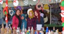 YENİ YILDA YENİ UMUTLAR PROJESİ EL SANATLARI GÖRÜCÜYE ÇIKTI