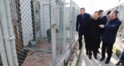 TESİSLERİ BİRLİKTE GEZDİLER