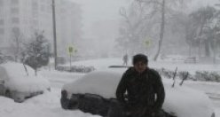 FIRTINALI KAR YAĞIŞI HAYATI DURDURDU