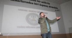 BAFRA’DA ÖĞRENCİLERE TERÖR KONFERANSI VERİLDİ