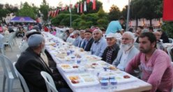 BAFRA HALKI İFTAR DA BULUŞTU !