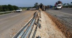 Bafra'da Kaza 1 Ölü