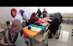 120 kadın kursiyer depremzedeler için seferber oldu