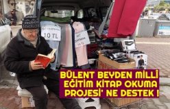 BÜLENT BEYDEN MİLLÎ EĞİTİM KİTAP OKUMA PROJESİ' NE DESTEK !