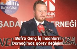 Bafra Genç İş İnsanları Derneği’nde görev değişimi