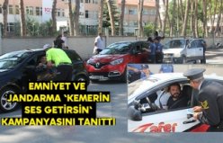 İlçe Emniyet Müdürlüğü 'Kemerin ses getirsin' kampanyasını tanıttı
