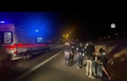 Anadolu Otoyolu'na iki yolcu otobüsü çarpıştı, 15 kişi yaralandı